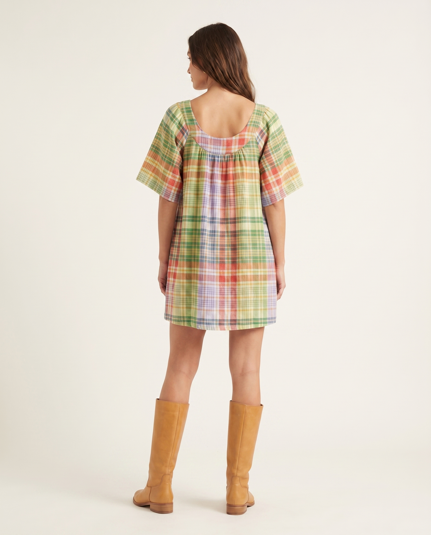 Roselle Plaid Dress