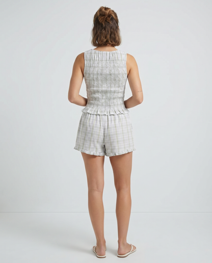 Lunara Smocked Set